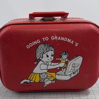 OMG! " Going to Grandmas" Suitcase