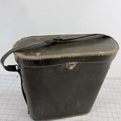 Black Stitched Bottle Case