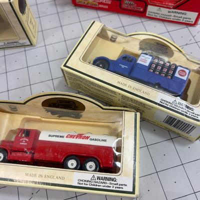(10)  Die Cast Cars in their Boxes