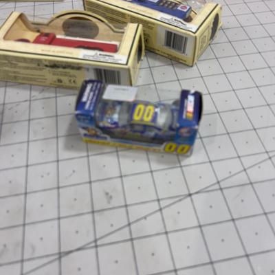 (10)  Die Cast Cars in their Boxes