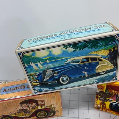 Avon Collectible Cologne Bottles 5 Cars