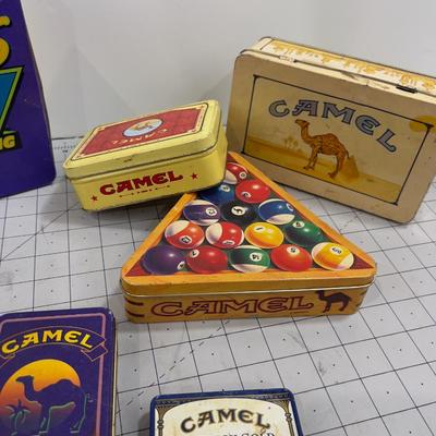 Collectible SMOKING CAMEL TINS