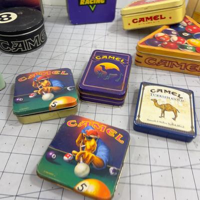 Collectible SMOKING CAMEL TINS