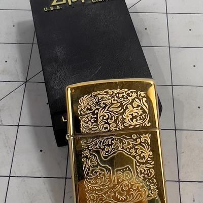 Collectible ZIPPO LIGHTER - CAMEL Brass Never been Used.