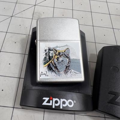 Collectible ZIPPO LIGHTER -  Wolf.
