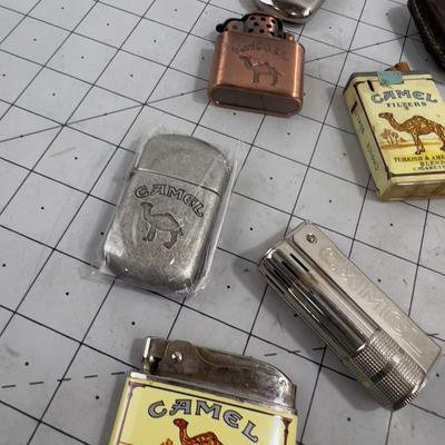 Super Lot of Camel Lighters - OMG!!