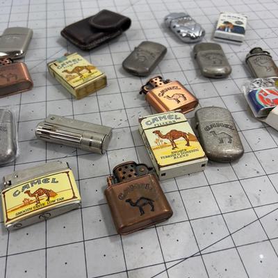 Super Lot of Camel Lighters - OMG!!