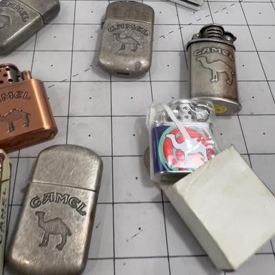 Super Lot of Camel Lighters - OMG!!