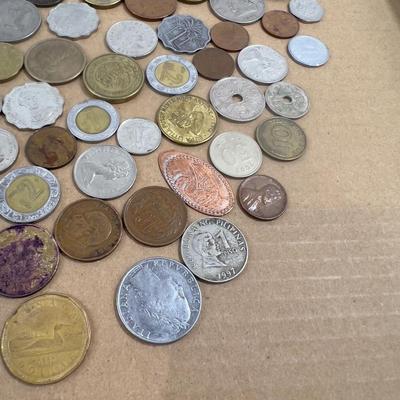 Foreign Coins and Tokens