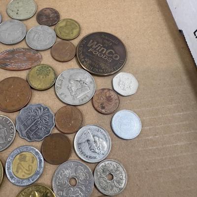 Foreign Coins and Tokens