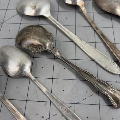 Silver Plated Spoons