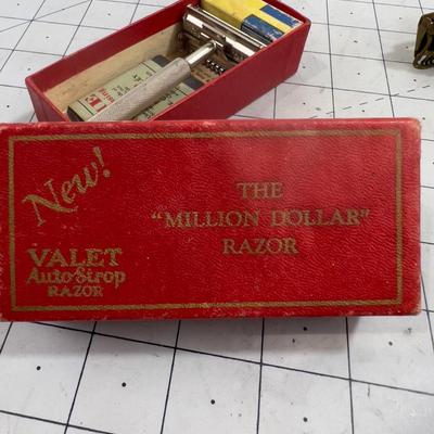 3 Antique Safety Razors