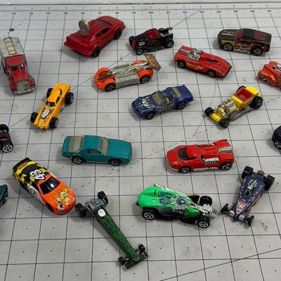 Die Cast Cars; Hot Wheels and Matchbox