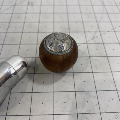 2 Vintage Automobile Gear Shift Knobs