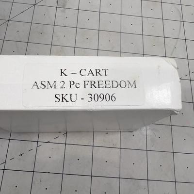 2 Freedom Tower Commemorative Coins, Appear to be .999 Silver