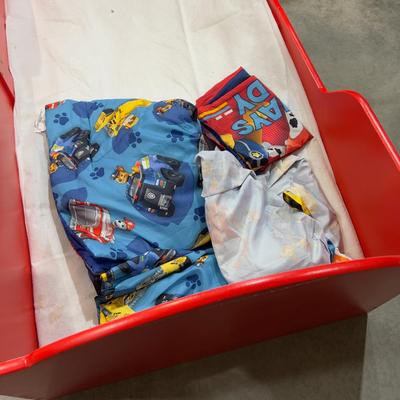 Paw Patrol Bed with Bedding OMG!!!