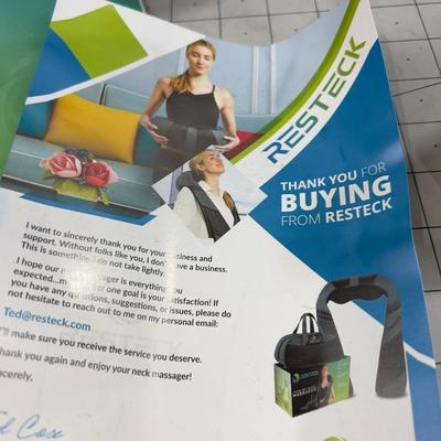 RestTeck Heating Massager with Carrying Bag