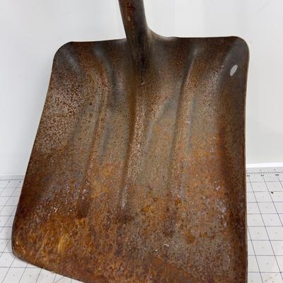 Antique Scoop Shovel W/ Wood handle