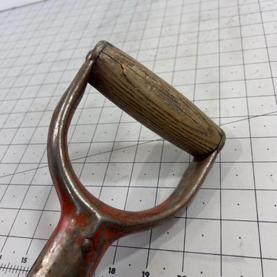 Antique Scoop Shovel W/ Wood handle