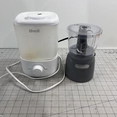 Small Appliances Humidifier, and Food Processor