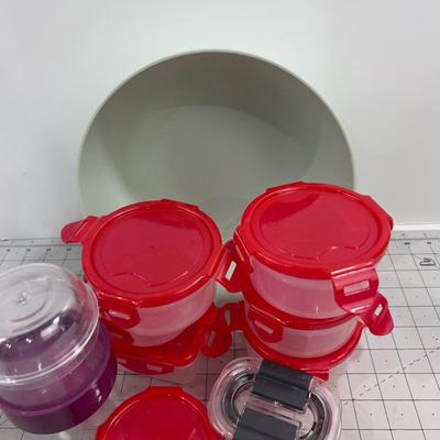 Very Small Plastic Storage and bowls