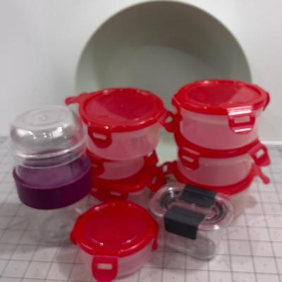 Very Small Plastic Storage and bowls