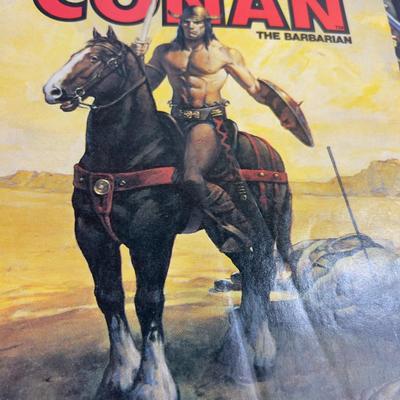 Connan and The Barbarian Magazines Graphic Novels, (3) 1982