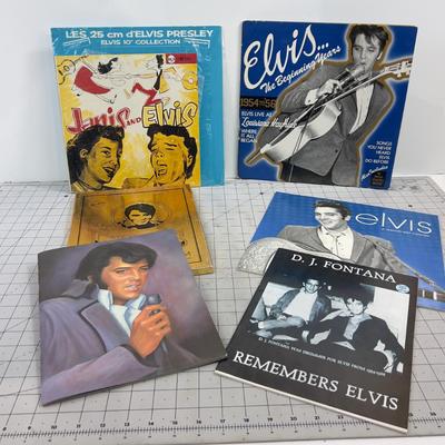 Elvis Memorabilia: Records, Photos, Stuff