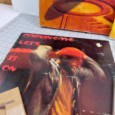 Lot Of MUSIC Vinyl CD's Tapes 