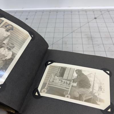 Antique Photograph Album, Includes a little Cowboy too