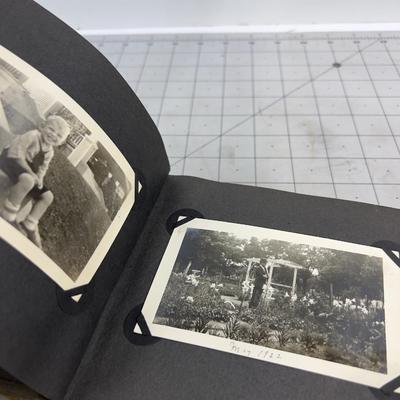 Antique Photograph Album, Includes a little Cowboy too