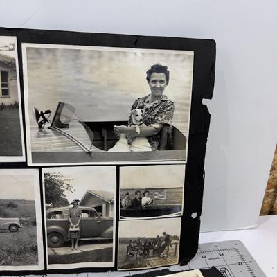 Lot of PHOTO Pages Black & White 