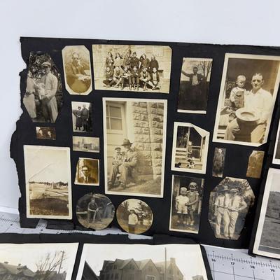 Lot of PHOTO Pages Black & White 