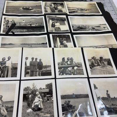 Lot of PHOTO Pages Black & White 