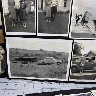 Lot of PHOTO Pages Black & White 