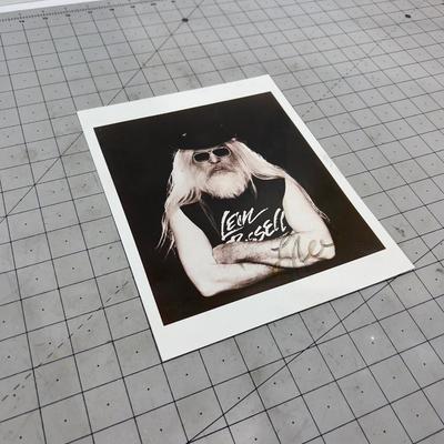 Leon Russell Photo Signed 