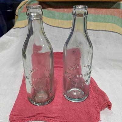 Lot of 8 Vintage Bottles Made in Madison, Wi