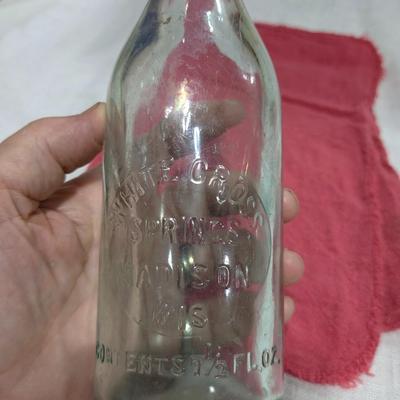 Lot of 8 Vintage Bottles Made in Madison, Wi