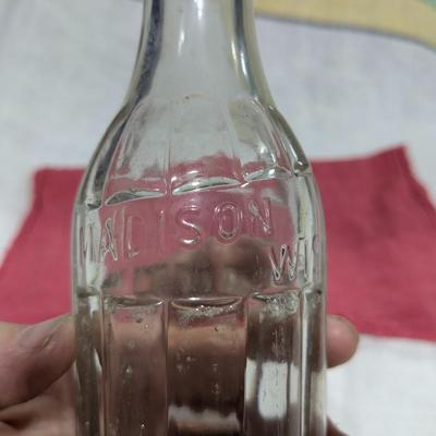 Lot of 8 Vintage Bottles Made in Madison, Wi