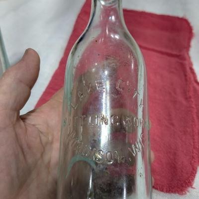 Lot of 8 Vintage Bottles Made in Madison, Wi