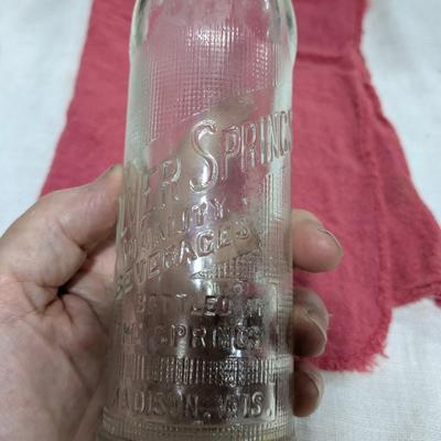 Lot of 8 Vintage Bottles Made in Madison, Wi