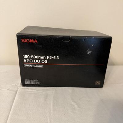 Sigma 150-500 MM F5-6.3 Lens (O-MG)