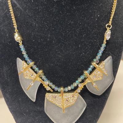 Vintage Park Lane scotch necklace with Austrian crystals