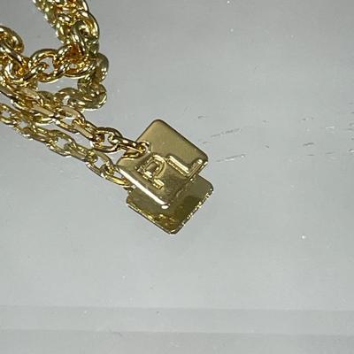 Vintage Park Lane scotch necklace with Austrian crystals