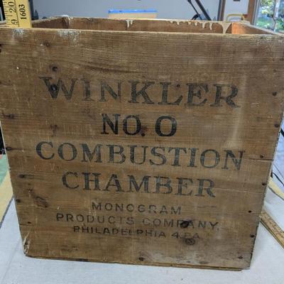 Winkler No. 0 Combustion Chamber Box