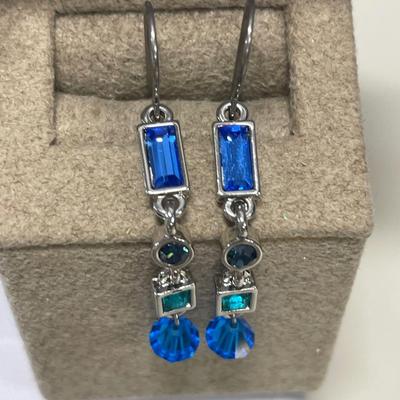 Blue and stainless steel jewelry