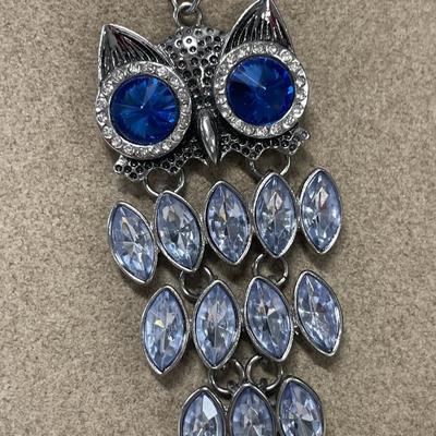 Park Lane owl necklace and Treska stone necklace