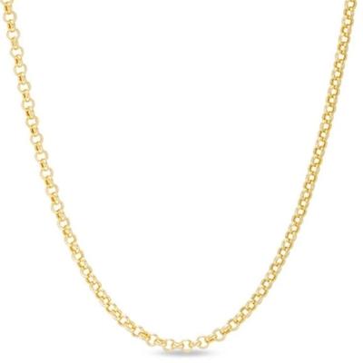 Zales Solid 14K Gold - 30" 2.3mm Rolo Chain Necklace