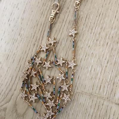 Super cute, crystal rhinestone star eyeglass Lanyard