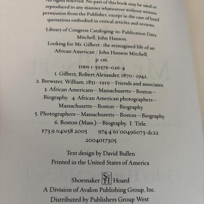 Looking for Mr.Gilbert